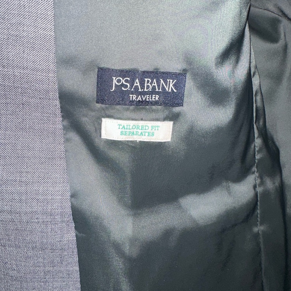 Jos. A. Bank Charcoal Traveler Suit Jacket - Picture 2 of 6
